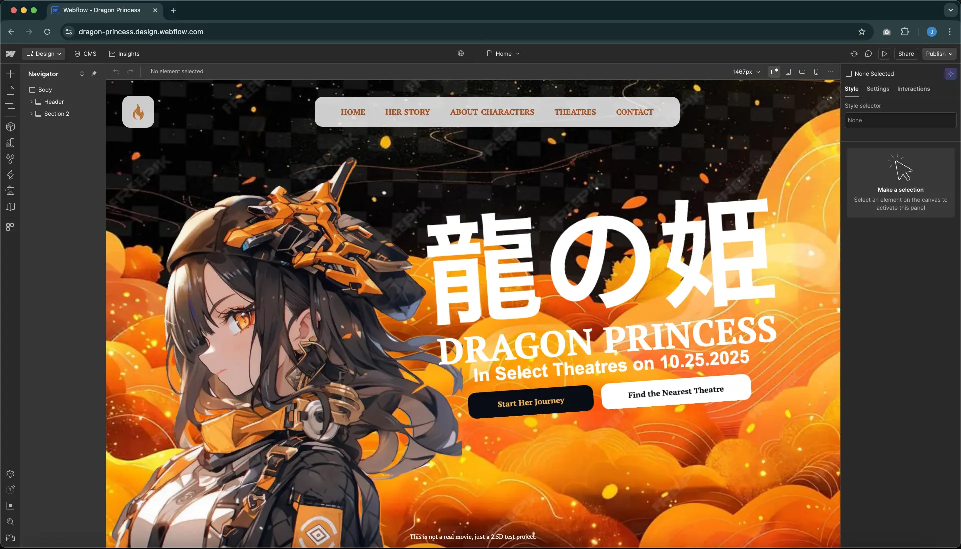 Webflow embed integration